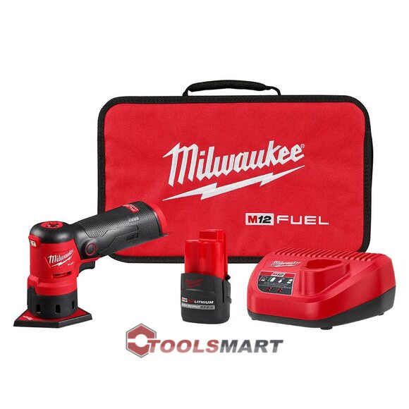Аккумуляторная орбитальная шлифмашина Milwaukee 2531-21HO M12 FUEL