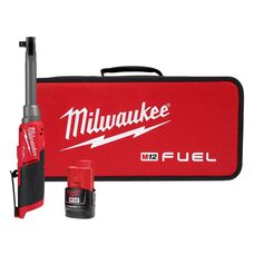 Акумуляторна тріскачка (кутовий гайковерт) 3/8" Milwaukee 2569-21 M12 FUEL