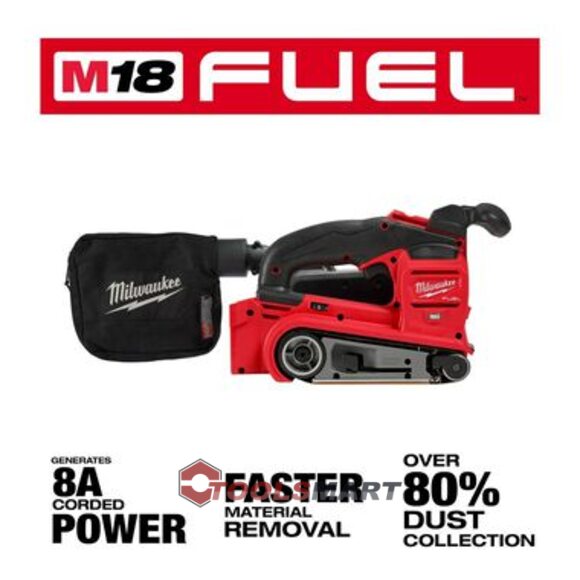 Акумуляторна стрічкова шліфувальна машина Milwaukee 2832-20 (FBTS75-0) M18 FUEL