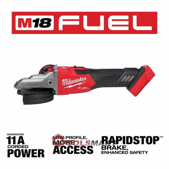 Акумуляторна безщіткова кутова шліфувальна машина Milwaukee 2887-20 (FSAGF125XB-0X) M18 FUEL 125мм