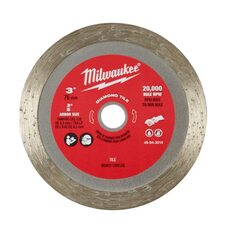 Алмазний диск для плитки 3" Milwaukee 49-94-3010