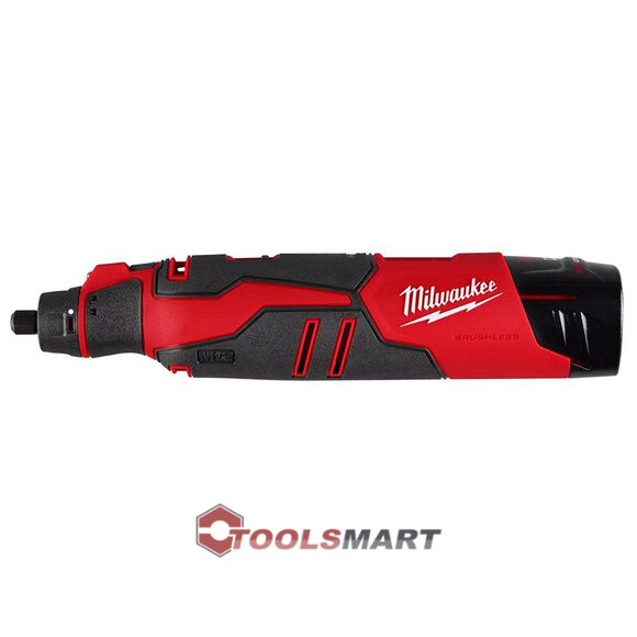 Акумуляторна безщіткова пряма шліфувальна машина Milwaukee 2525-21 M12