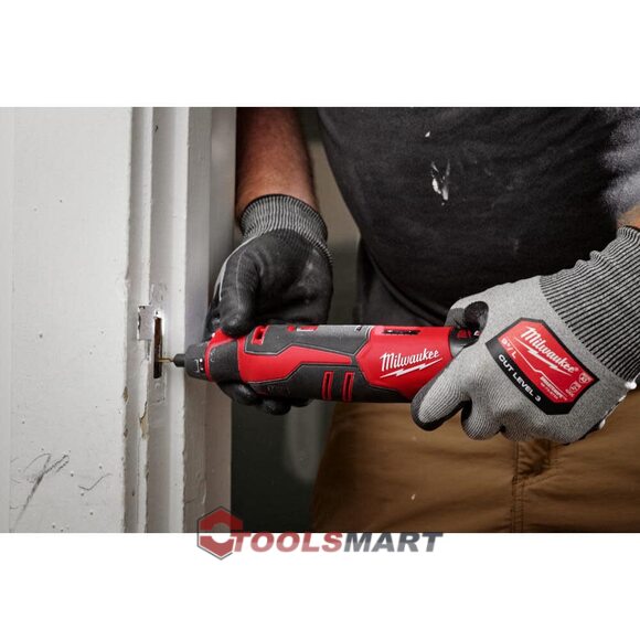 Акумуляторна безщіткова пряма шліфувальна машина Milwaukee 2525-21 M12