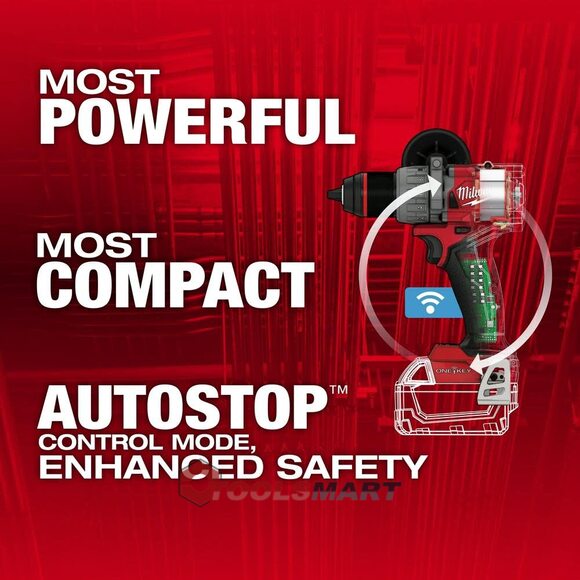 Акумуляторний ударний дриль-шуруповерт MILWAUKEE 2906-20 (ONEPD3-0X) M18 FUEL™ ONE-KEY™