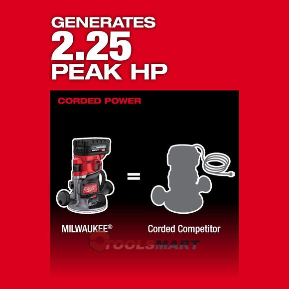 Аккумуляторный фрезер 1/2 Milwaukee 2838-21 M18 FUEL