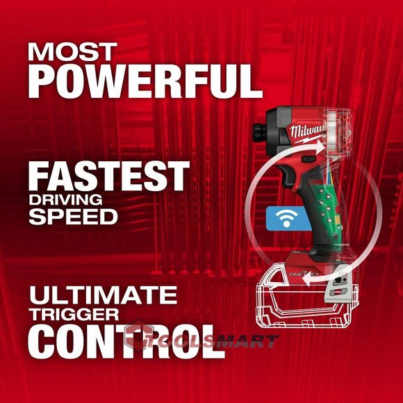 Акумуляторний ударний гвинтоверт MILWAUKEE 2957-20 (ONEID3-0X) M18 FUEL ONE-KEY™ ¼″ HEX