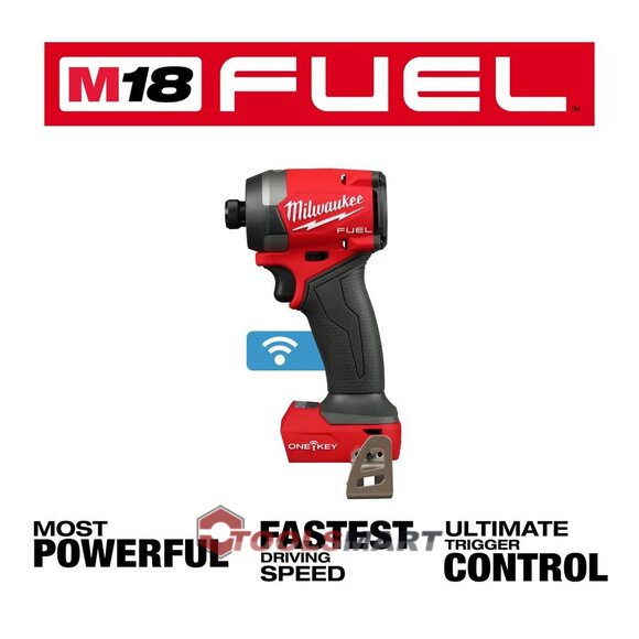 Акумуляторний ударний гвинтоверт MILWAUKEE 2957-20 (ONEID3-0X) M18 FUEL ONE-KEY™ ¼″ HEX