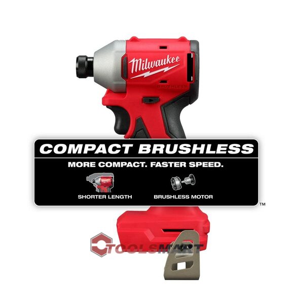 Акумуляторний шуруповерт (імпакт) MILWAUKEE 3650-20 (BLIDRC-0) M18 Brushless