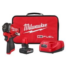 Гайковерт акумуляторний ударний 3/8 Milwaukee 2562-21 M12 FUEL