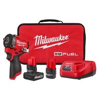Гайковерт акумуляторний ударний 3/8 Milwaukee 2562-22 M12 FUEL