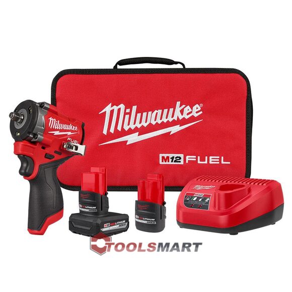 Акумуляторний ударний гайковерт 3/8 Milwaukee 2562-22 M12 FUEL