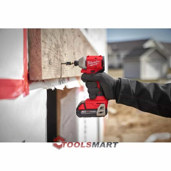 Акумуляторний ударний гвинтоверт MILWAUKEE 3650-21P M18 безщітковий