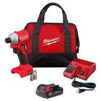 Шуруповерт-імпакт / ударний гвинтоверт MILWAUKEE 3650-21P M18 безщітковий