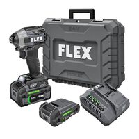 Аккумуляторный шурупуверт 1/4 FLEX FX1371A-2B 24V