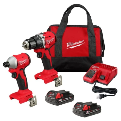 Набір інструментів акумуляторних MILWAUKEE 3692-22CT M18 Combo Kit