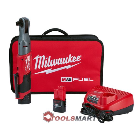 Акумуляторний кутовий гайковерт - тріскачка 1/2 Milwaukee 2558-22 M12 FUEL
