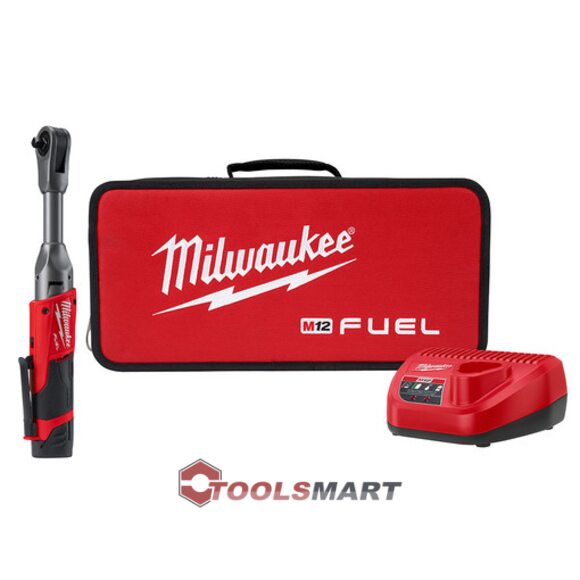 Акумуляторний кутовий гайковерт - тріскачка 3/8" Milwaukee 2560-21 M12 FUEL