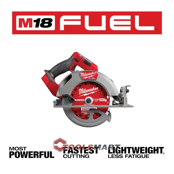 Акумуляторна безщіткова циркулярна пила 185 mm Milwaukee 2834-20 (FCS66GR3-0) M18 FUEL