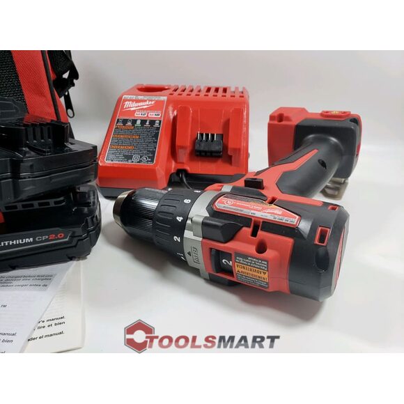 Безщіткова дриль шуруповерт Milwaukee M18 CBLDD-201C (2801-22) BRUSHLESS