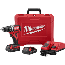 Шуруповерт акумуляторний Milwaukee M18 BLDD-202C (2701-22CT) БЕЩУТКОВИЙ