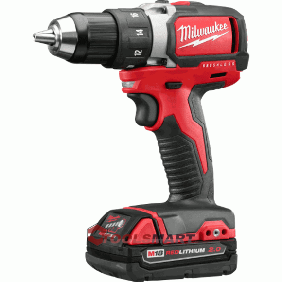 Безщіткова дриль шуруповерт Milwaukee M18 CBLDD-201C (2801-22) BRUSHLESS
