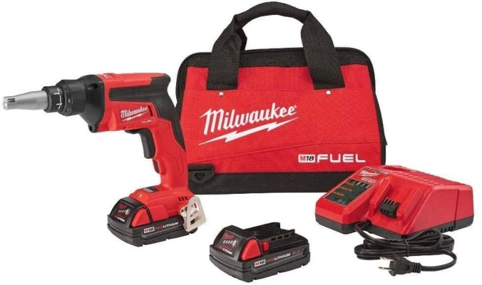Шуруповерт по гипсокартону аккумуляторный Milwaukee 2866-22CT M18 FUEL 2.0 Ah
