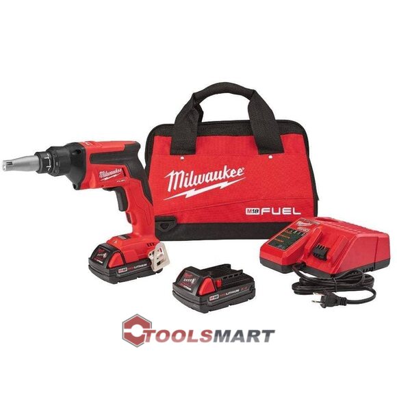 Безщітковий шуруповерт по гіпсокартону Milwaukee M18 FUEL™ 2866-22CT 2.0 Ah