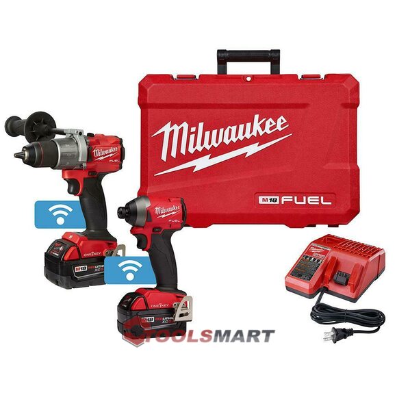 Набір безщіткових шурупокрутів Milwaukee M18 (2996-22) 5.0 Ah FUEL™ ONE-KEY™ 