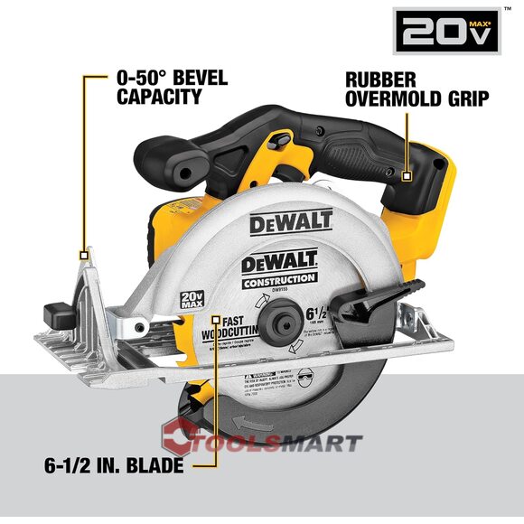 Акумуляторна циркулярна пила DEWALT DCS391B 20V MAX*