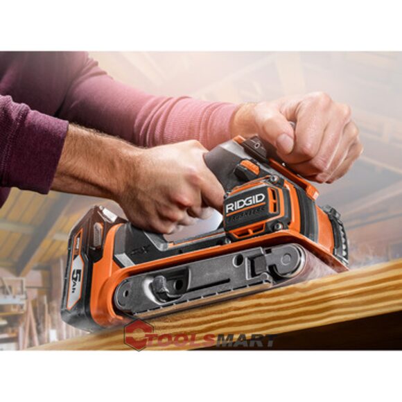 Безщіткова стрічкова шліфмашина Ridgid R86065B GEN5X 18V
