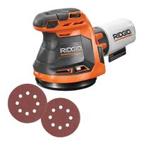 Безщіткова ексцентрикова шліфмашина Ridgid R8606B GEN5X 18В
