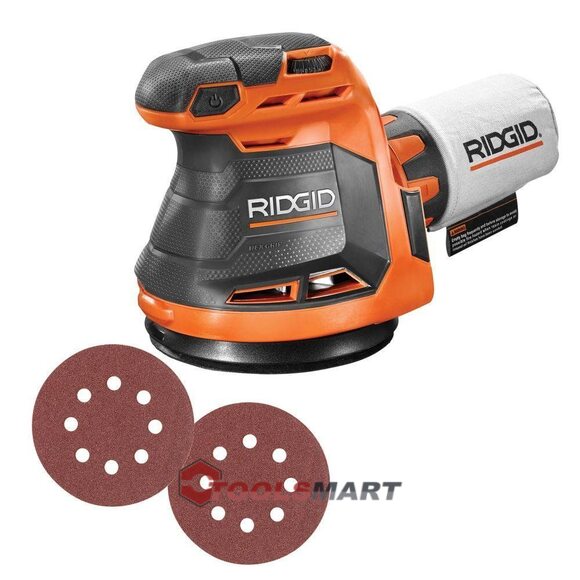 Безщіткова ексцентрикова шліфмашина Ridgid R8606B GEN5X 18В