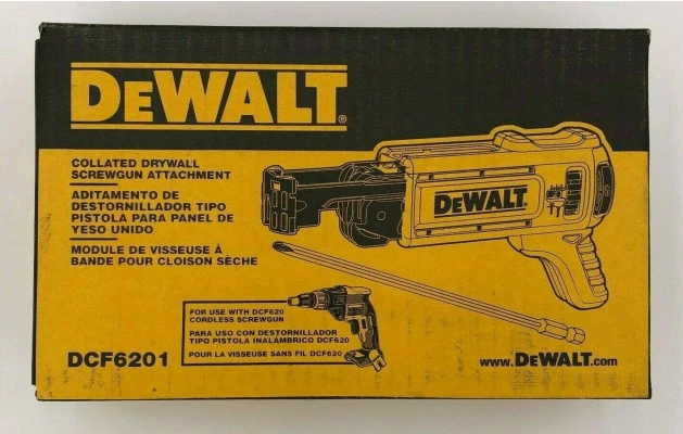 Ленточная насадка на шуруповерт для гипсокартона DEWALT DCF6201