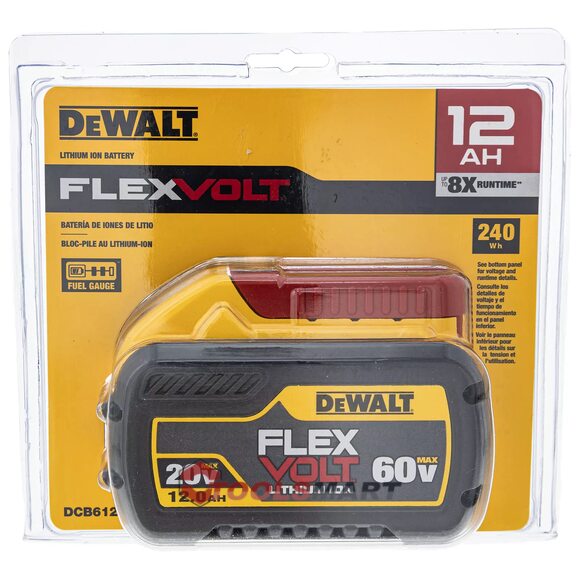 Аккумуляторная батарея DEWALT DCB612 (DCB548) 12.0Ah 20V/60V MAX* FLEXVOLT