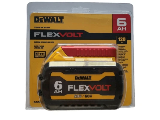 Аккумулятор (батарея) DEWALT DCB606 (DCB546) 6.0Ah 20V/60V MAX FLEXVOLT