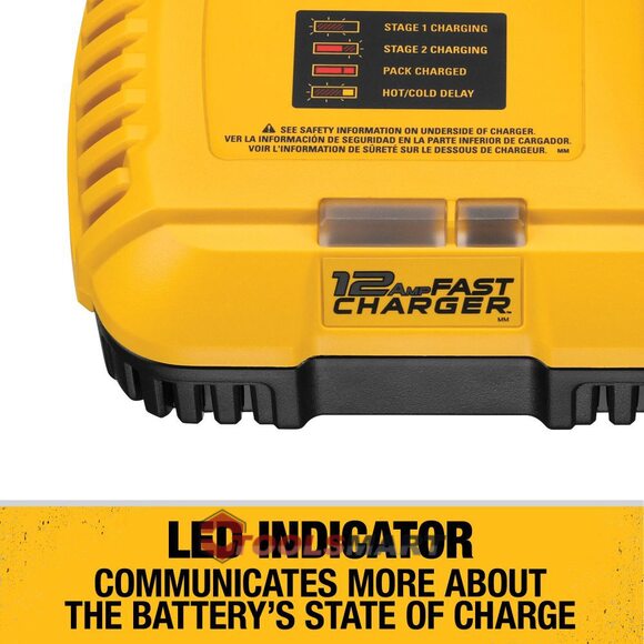 Зарядное устройство (зарядка) DEWALT DCB1112 (DCB117) 20V/60V MAX 12А 220В