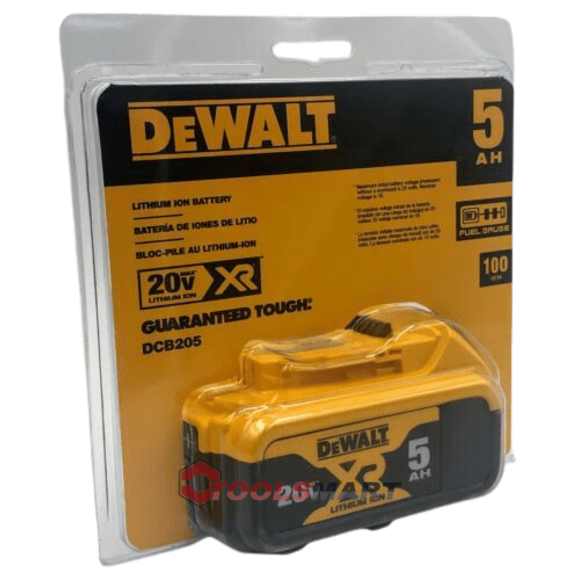 Аккумуляторная батарея DEWALT DCB205 (DCB184) Li-Ion 5Ah 18/20V MAX* XR