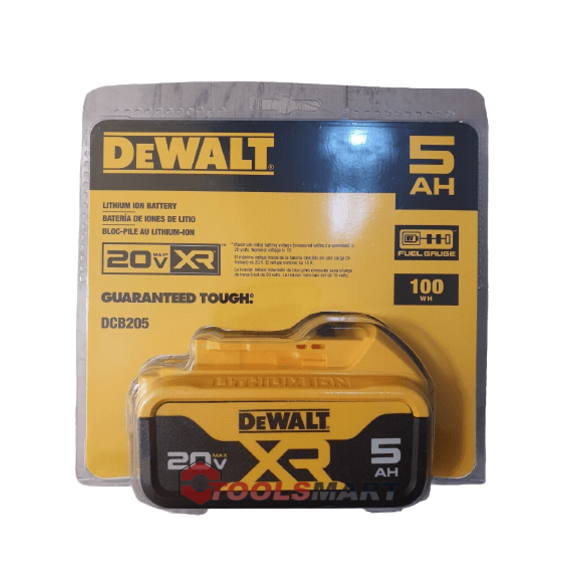 Аккумуляторная батарея DEWALT DCB205 (DCB184) Li-Ion 5Ah 18/20V MAX* XR