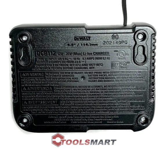 Зарядний пристрій Li-Ion DEWALT DCB112 220В 2А
