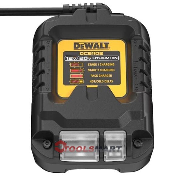 Зарядное устройство DEWALT DCB1102 12V/20V/60V MAX 220В 2А
