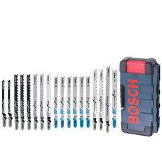 Набір пилок для лобзика 18 шт Bosch T18CHC