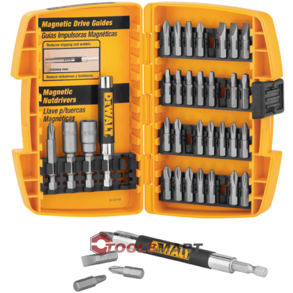 Набір біт 37 шт DEWALT DW2176 TOUGH CASE