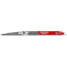 Полотно для сабельной пили по дереву з цвяхами Milwaukee 48-00-5227 Bi-Metal CARBIDE TEETH 300мм