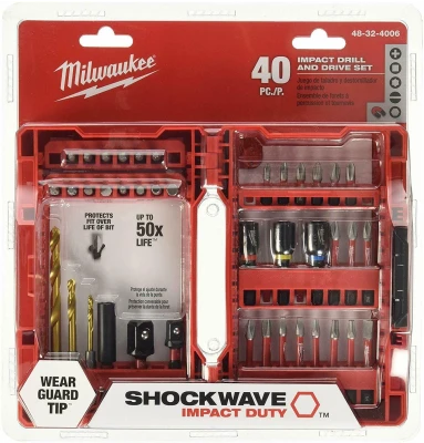 Набор бит 40 шт Milwaukee 48-32-4006 Shockwave Impact Drive