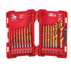 Набір свердел 23шт Milwaukee 48-89-4631 Titanium Shockwave Impact Duty