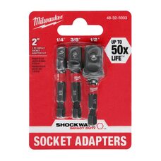 Набор переходников Milwaukee 48-32-5033 Shockwave Impact Drive