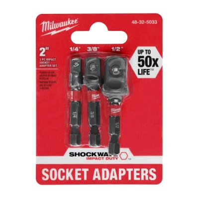 Набор переходников Milwaukee 48-32-5033 Shockwave Impact Drive