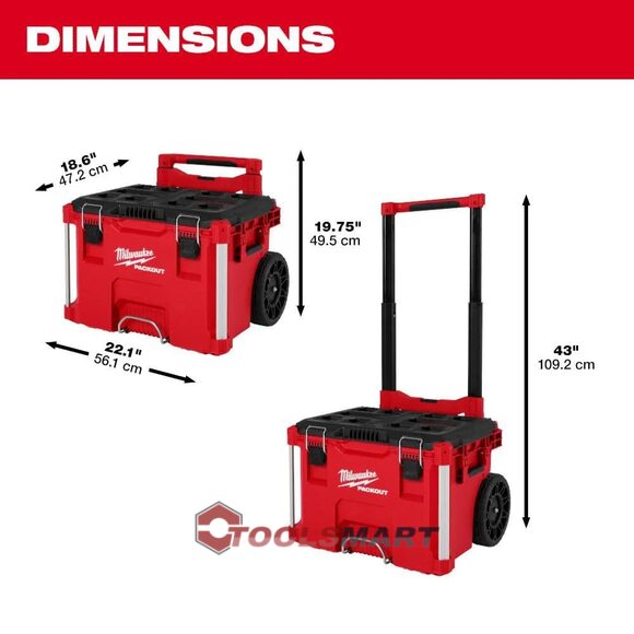 Ящик для інструменту на колесах Milwaukee 48-22-8427 PACKOUT