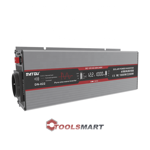 Інвертор DATOUBOSS DN-022 1000W/2000W 12В - 220В з чистою синусоїдою