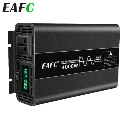 Інвертор EAFC 4000W, 12В - 220В, з чистою синусоїдою